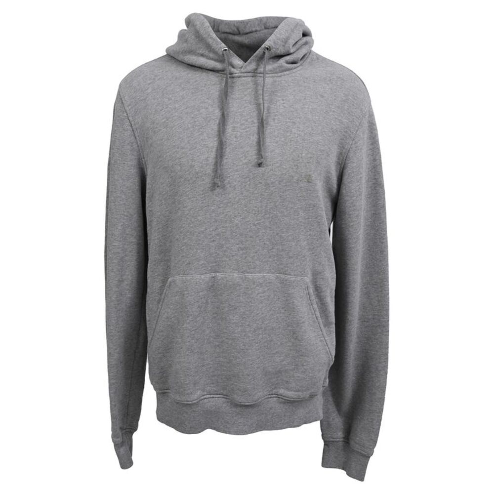 Prada Hoodie Sweater in Grey Cotton